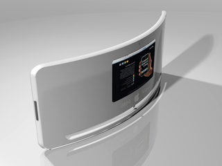 Illustration for article titled iView Concept Gives iMac a Curvaceous Bod and Second Screen on Backside